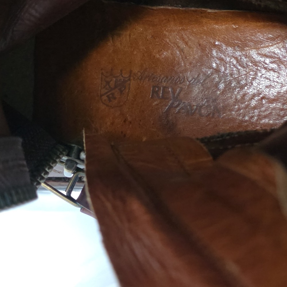 Rey Pavon Montaria Spanish Hunting/Riding Boots Women's Size 39 US 8.5 Tall... - Picture 9 of 10